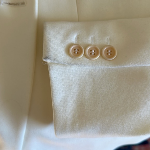 United Colors of Benetton | Off-White Suit Jacket / Blazer - Picture 7 of 7